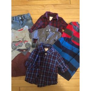 Lot of Toddler Boys Clothes 8 Items
